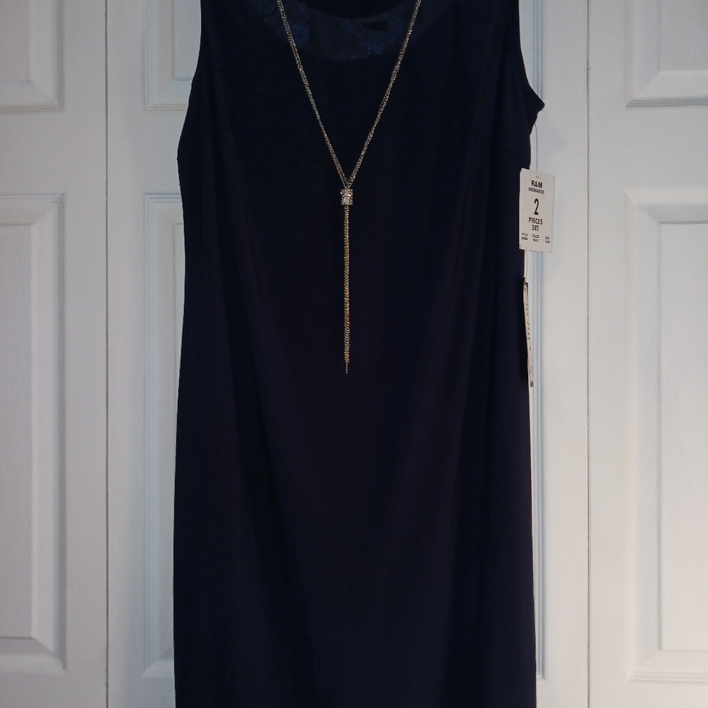 R&M Richards 2pc Coat/dress. Size 14w